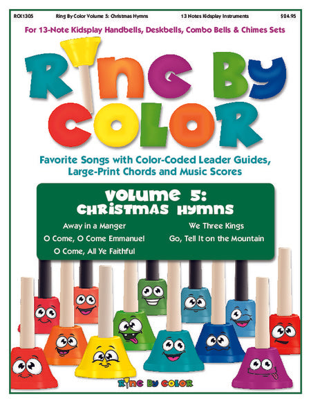 Ring By Color 13 Note Volume 5 Christmas Hymns