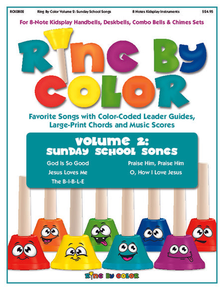 Ring By Color 8 Note Volume 2 Sunday School Songs