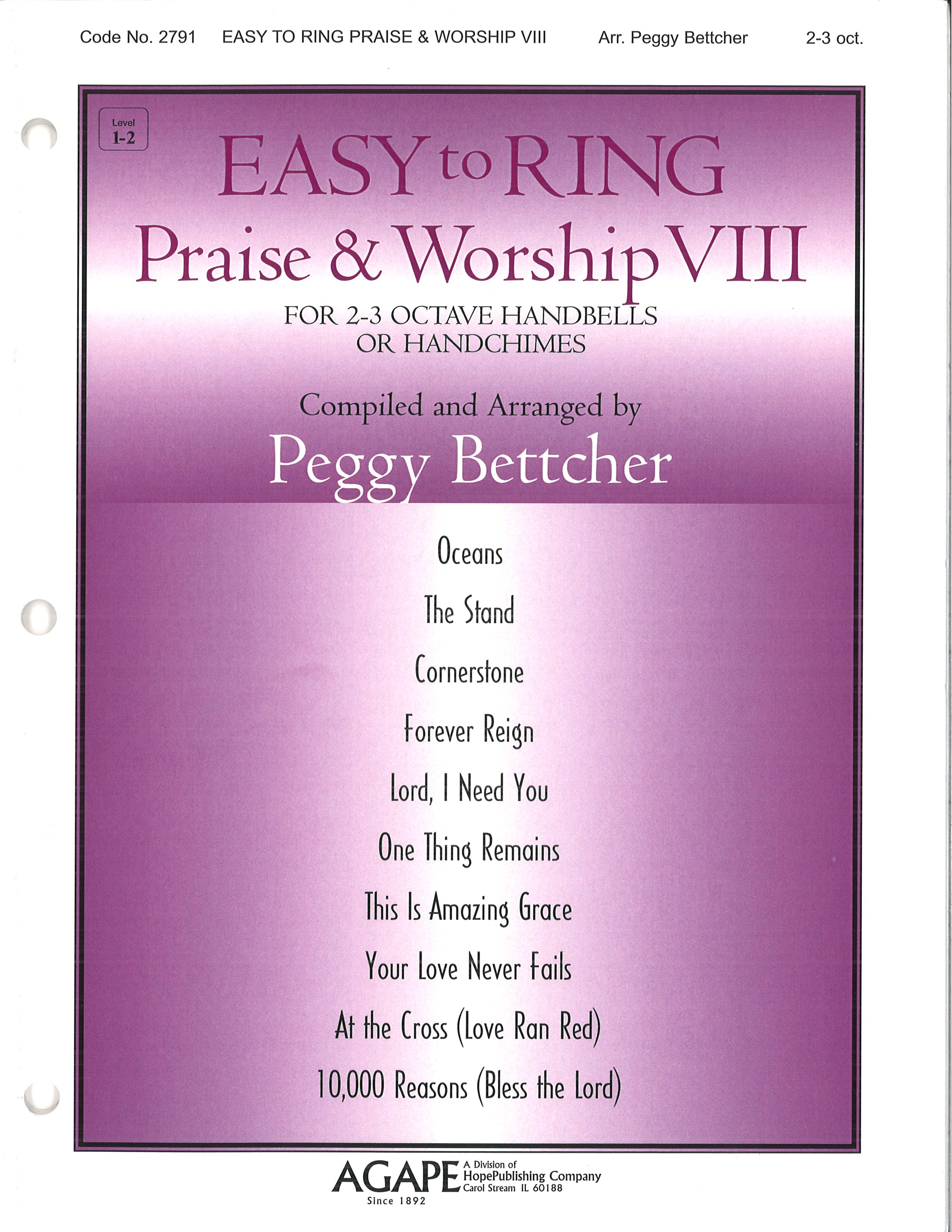 Easy to Ring Praise and Worship Volume VIII